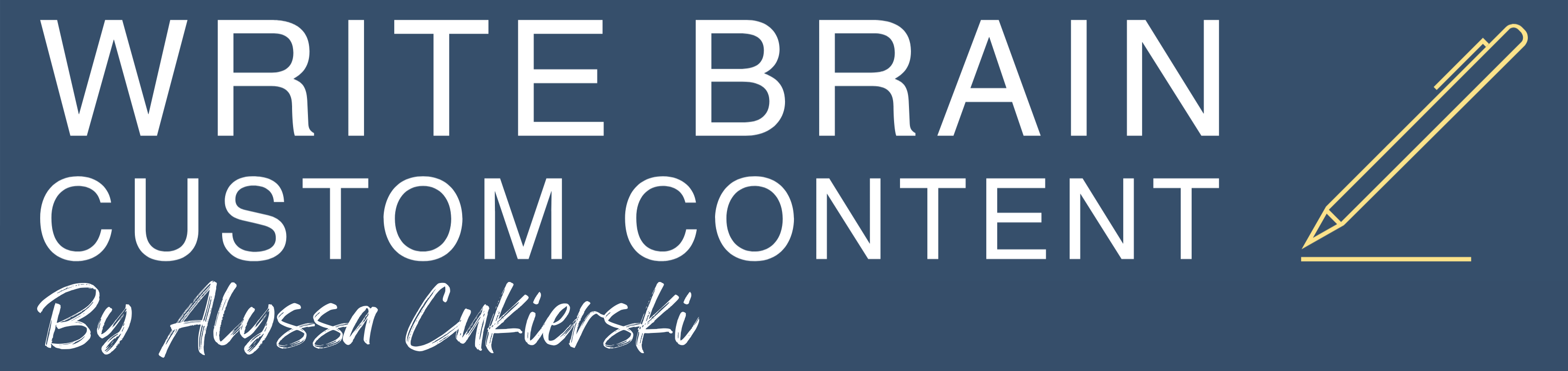 Write Brain Custom Content 